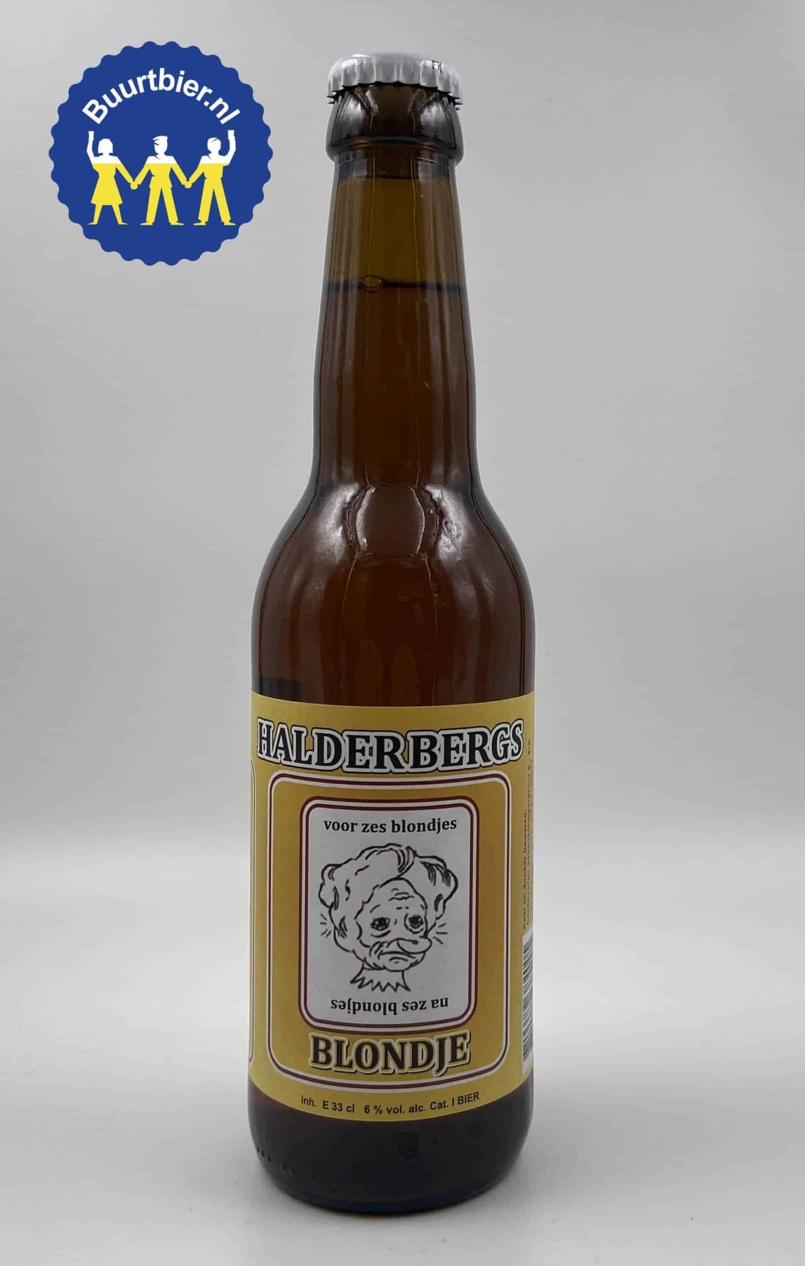 Halderbergs Blondje 33cl - Brouwerij 't Meuleneind