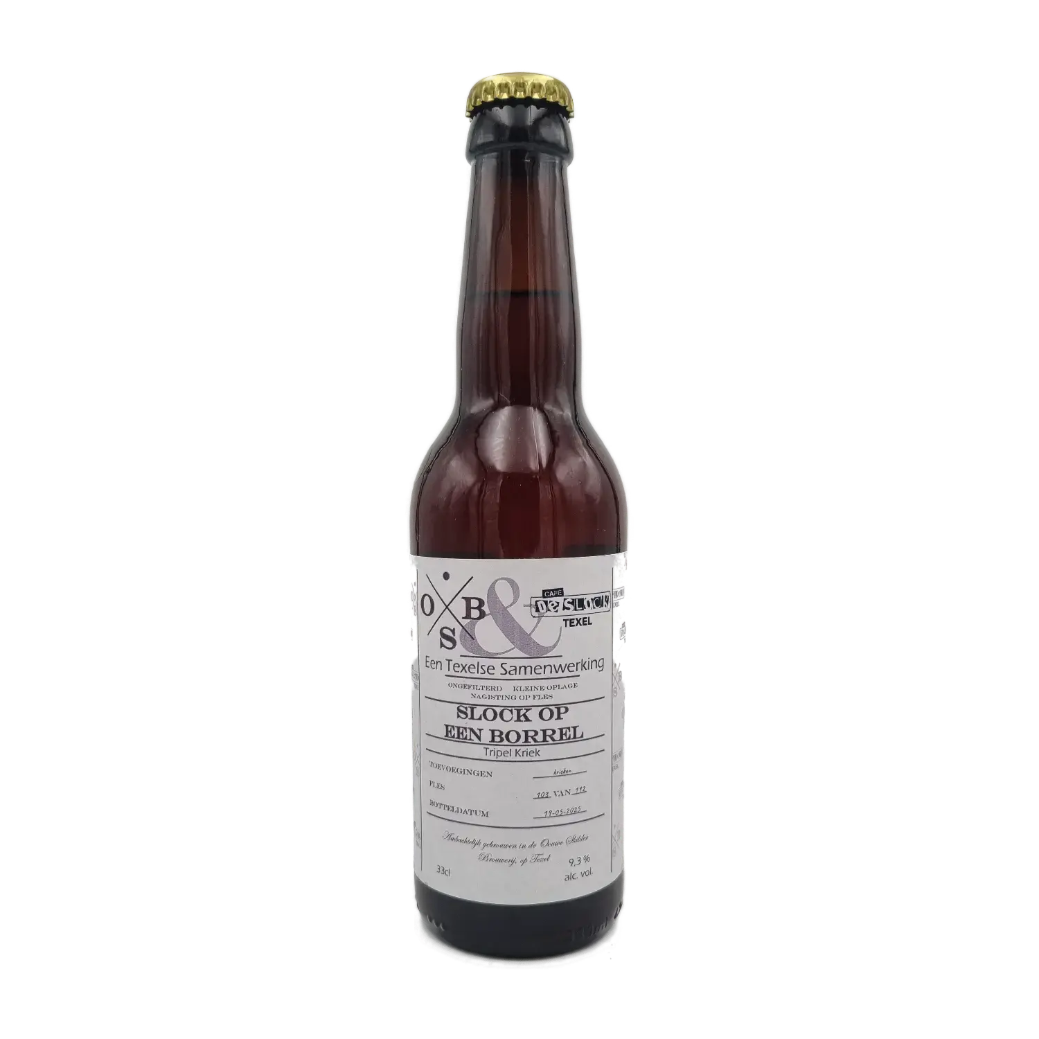 Slock op een borrel 33cl - Ouwe Skilder Brouwerij