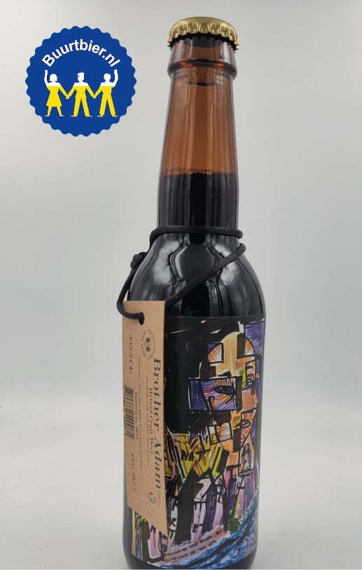 Brother Adam hybride bier Porter met Rode wijn 33cl - The Sisters Brewery