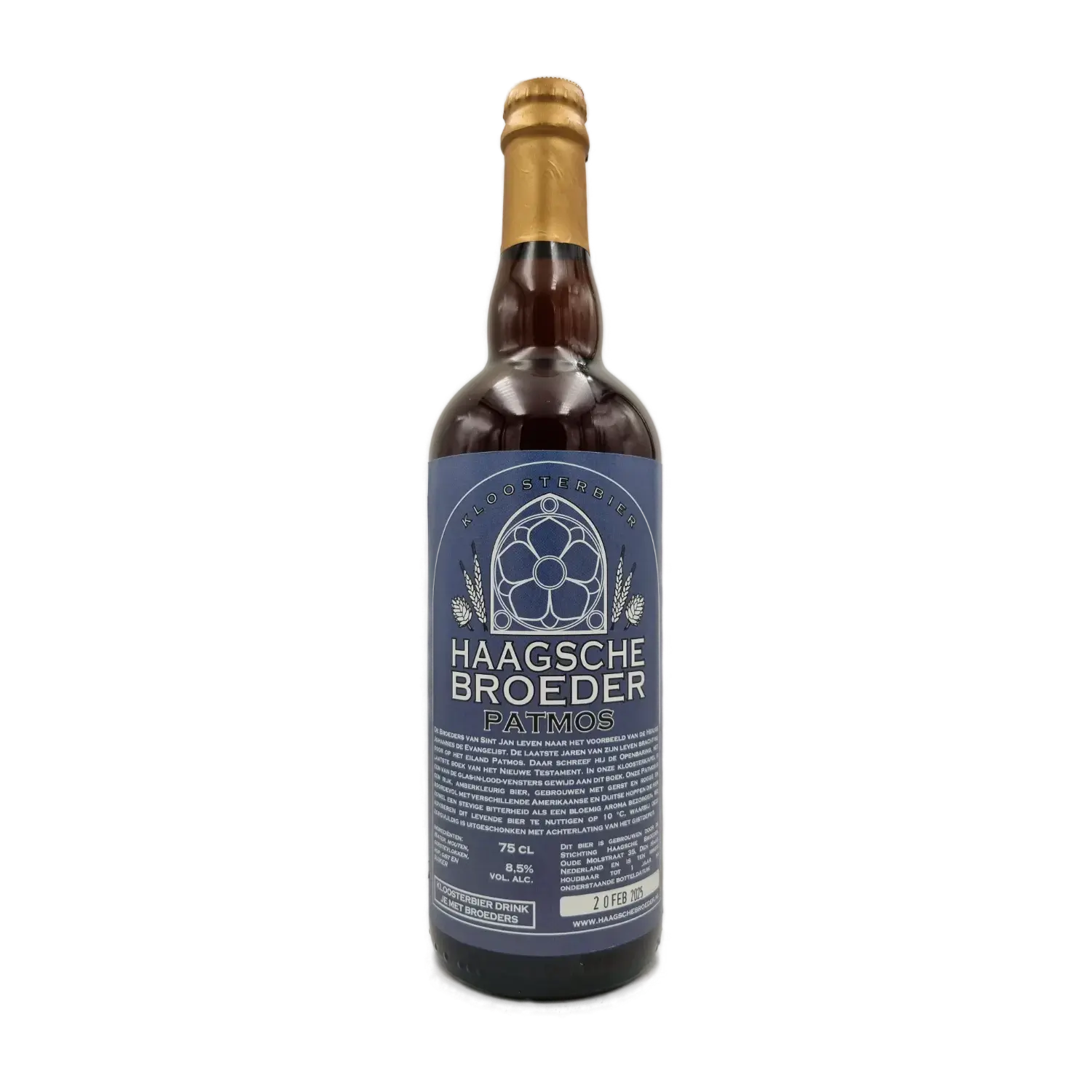 Patmos Pale Ale 75cl - Haagsche Broeder Kloosterbier