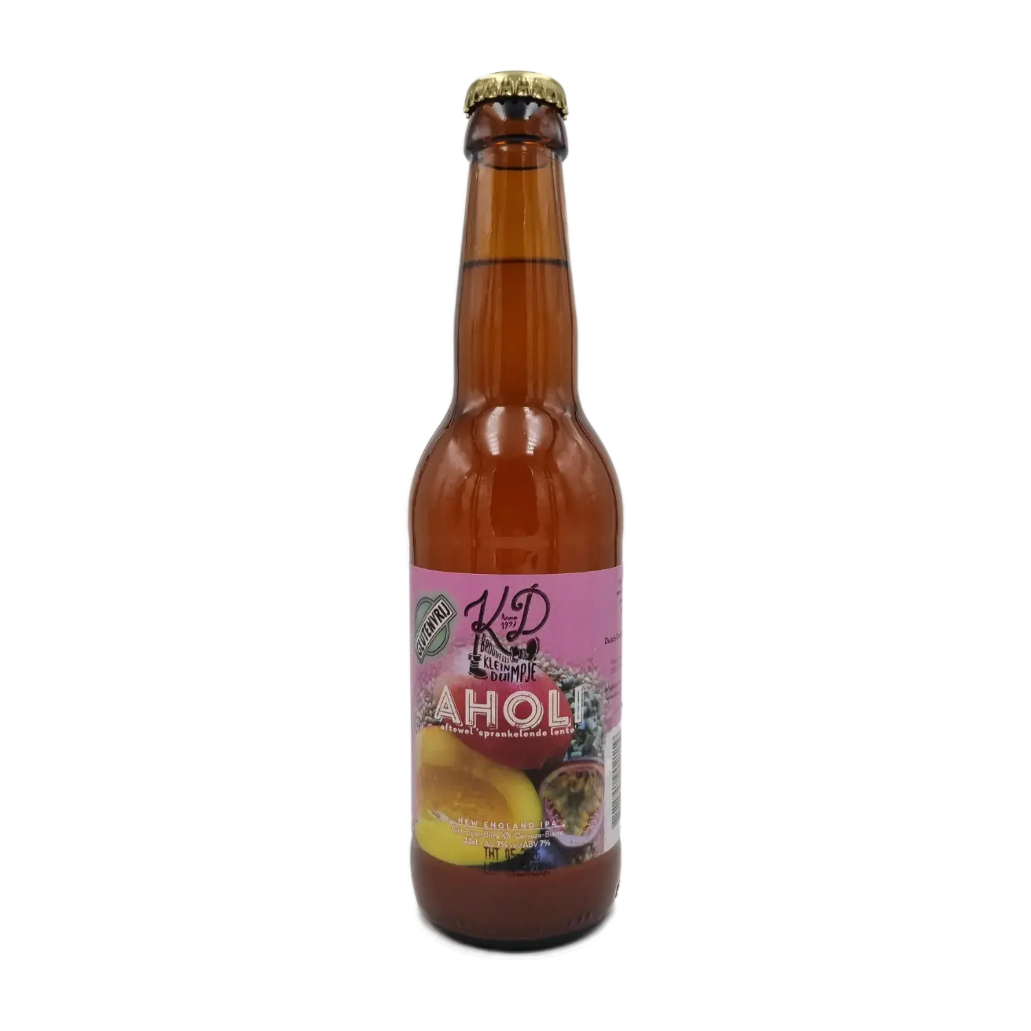 Aholi Glutenvrij 33cl - Brouwerij Klein Duimpje