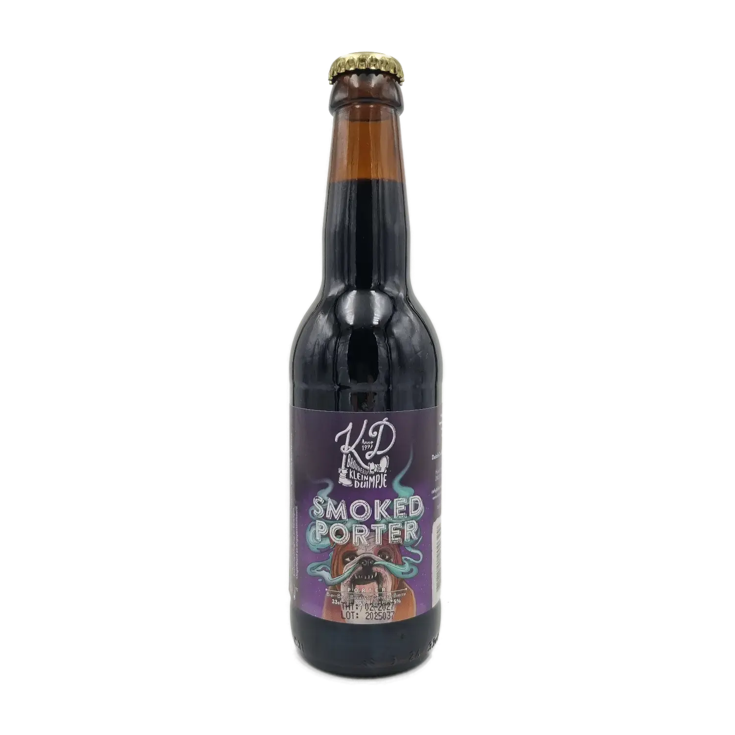 Smoked porter 33cl - Brouwerij Klein Duimpje