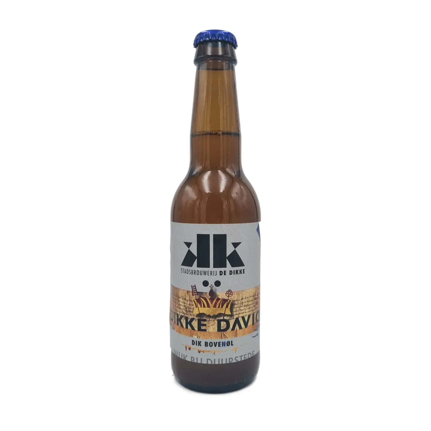 Dikke David Blond 33cl - Stadsbrouwerij De Dikke