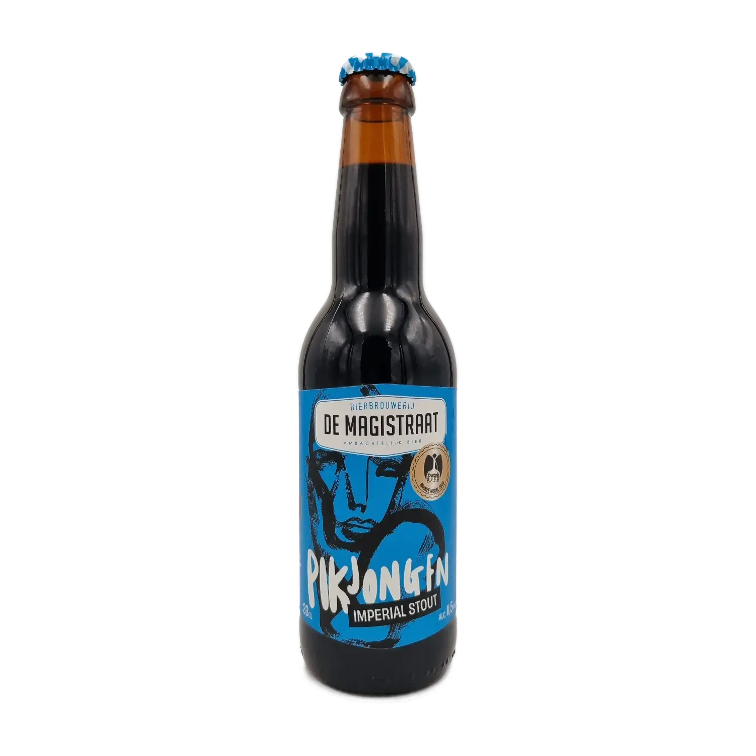 Pikjongen Imperial Stout 33cl - Bierbrouwerij De Magistraat