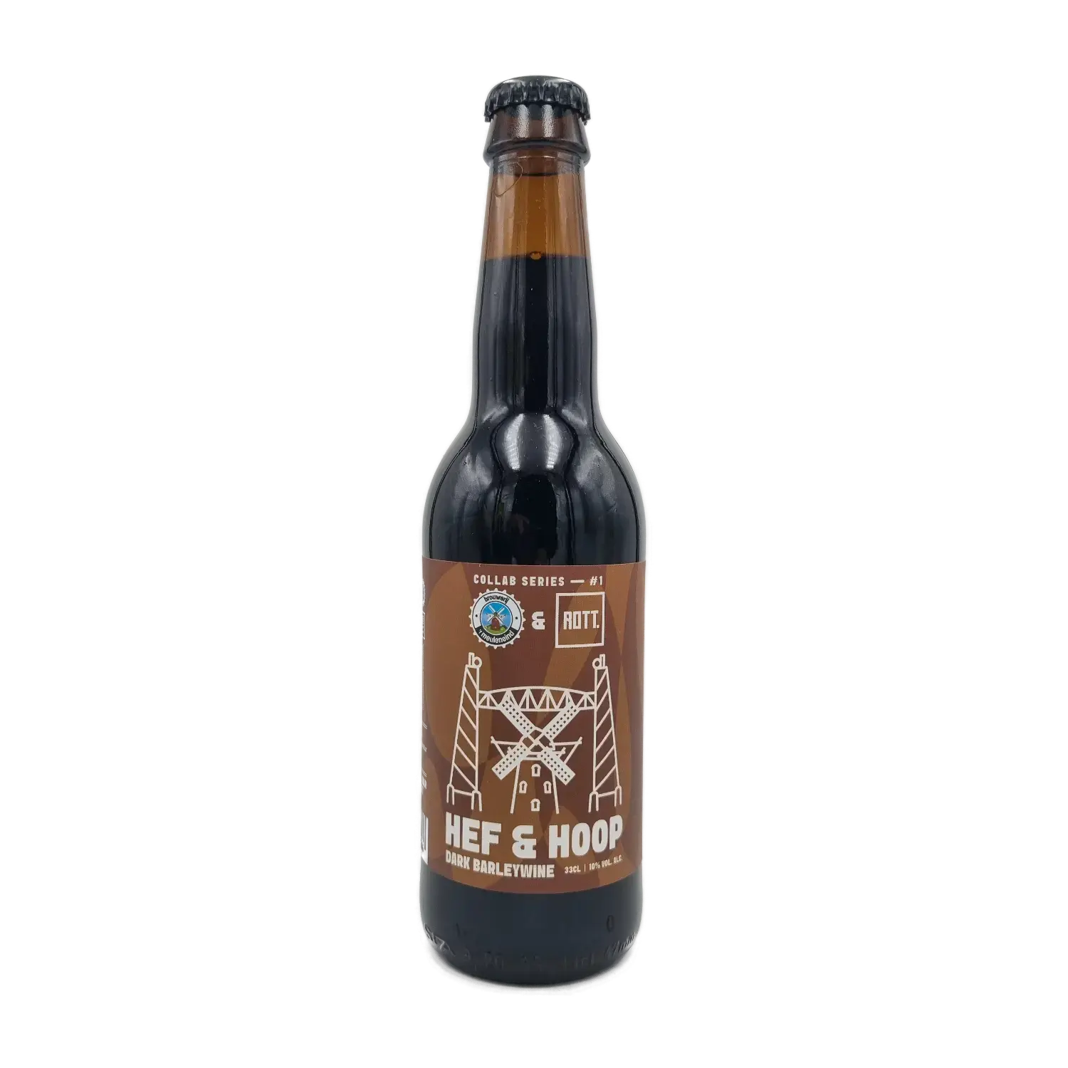 Hef&Hoop Dark Barleywine 33cl - ROTT.Brouwers x Brouwerij 't Meuleneind
