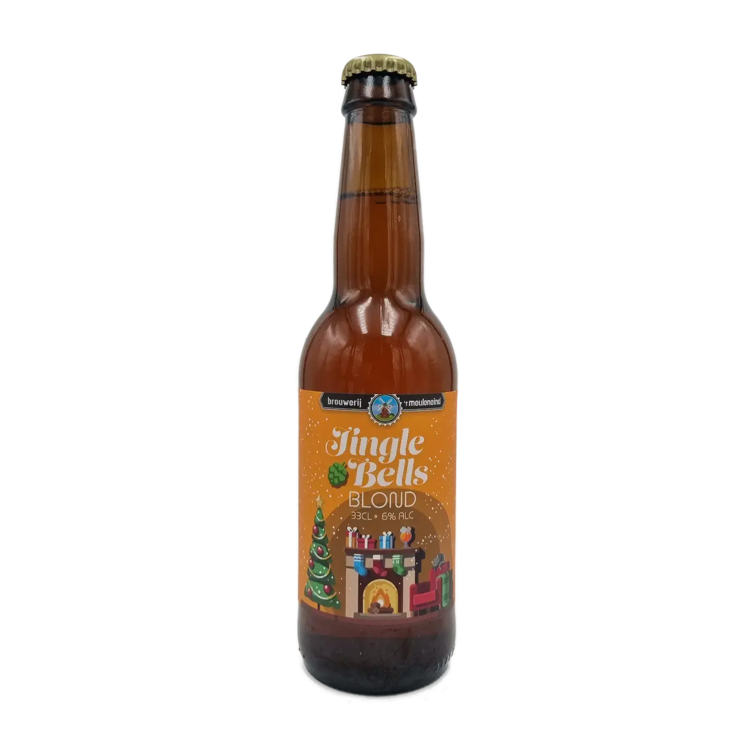Jingle Bells Blond 33cl - Brouwerij 't Meuleneind