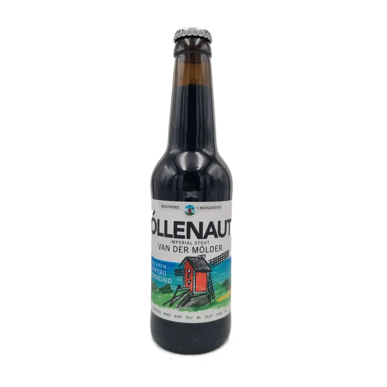 Van der Mölder Imperial Stout 33cl - Brouwerij 't Meuleneind x Ollenaut brewery Estland