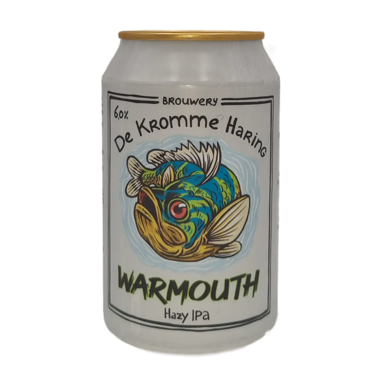 Warmouth El Dorado Simcoe Hazy IPA 33cl - Brouwerij De Kromme Haring