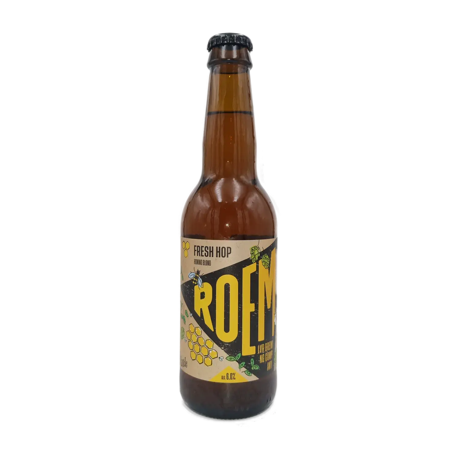 Roem Fresh hop honing Blond 33cl - Brouwerij Roem