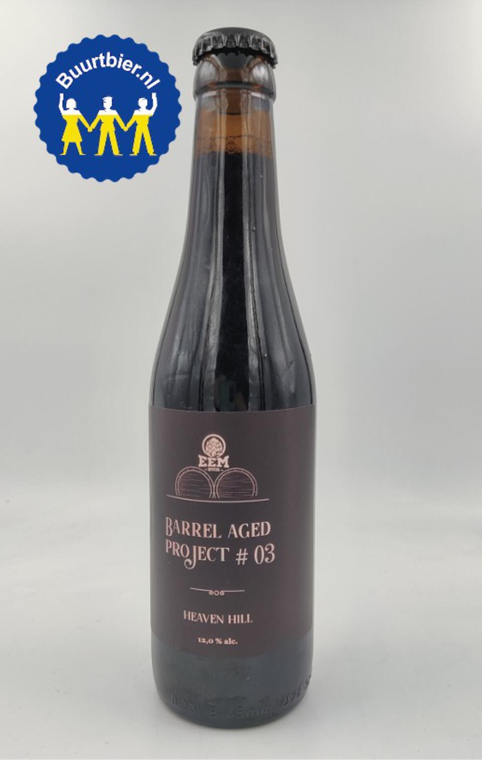 Barrel Aged Stout op Whisky Project #03 33cl - Eembier