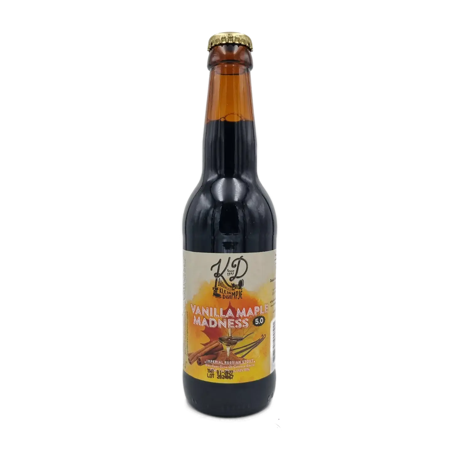 Vanilla Maple Madness 33cl - Brouwerij Klein Duimpje