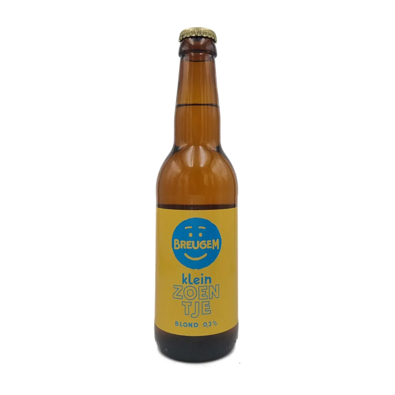Klein Zoentje Blond alcoholarm 0,3% 33cl - Breugem Bier