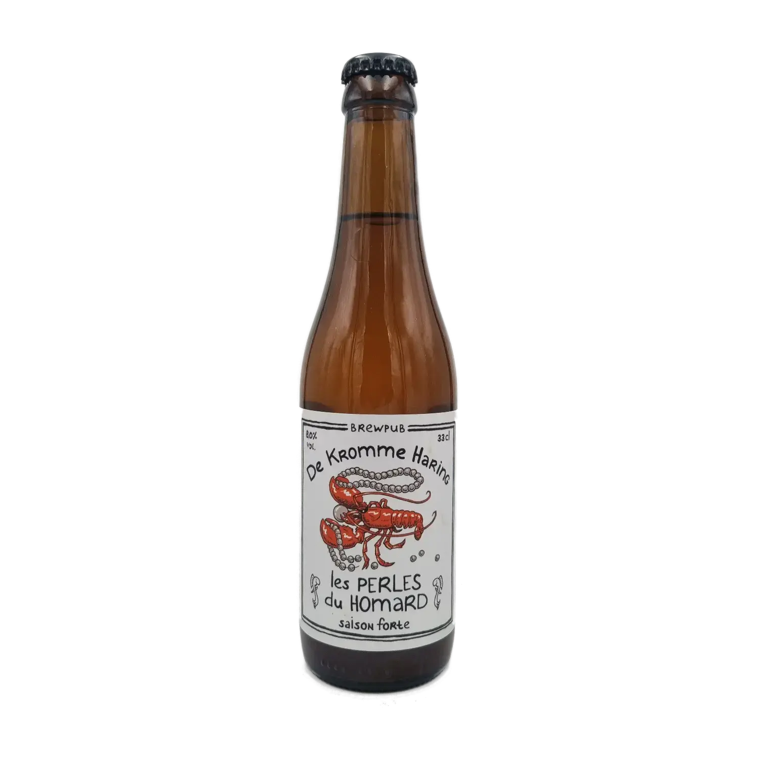 Les Perles du Homard Saison 33cl - Brouwerij De Kromme Haring