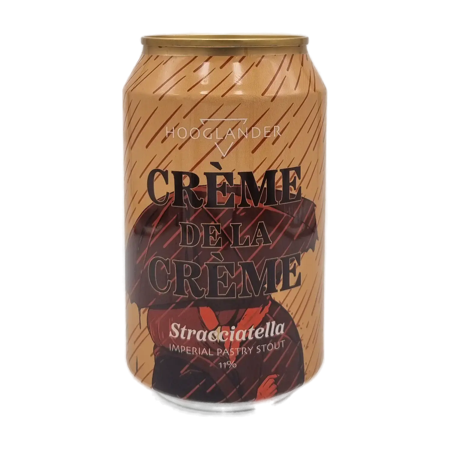 Creme de la Creme Stracciatella pastry stout 33cl - Hooglander Bier