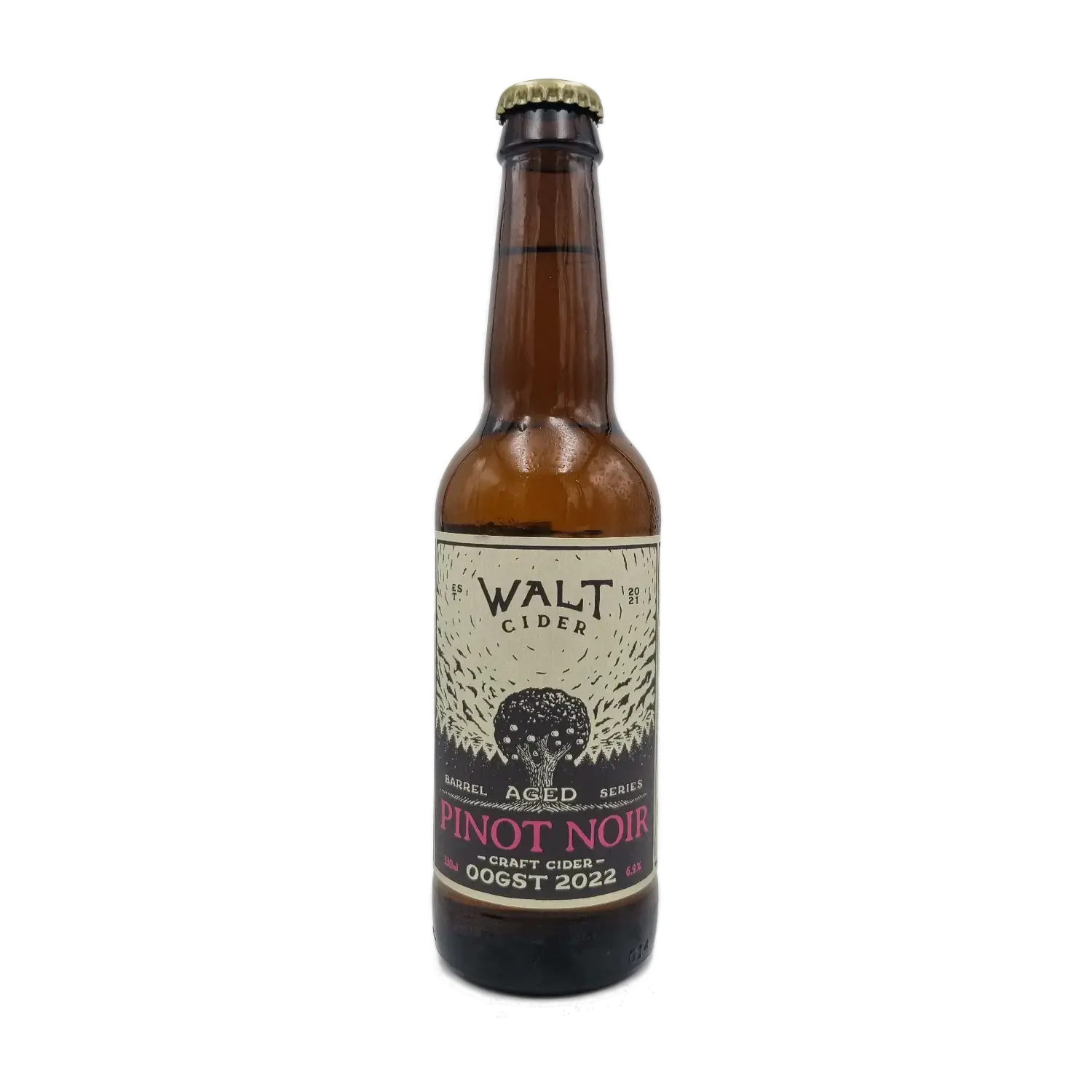 Cider Barrel Aged Pinot Noir 33cl - Walt Cider
