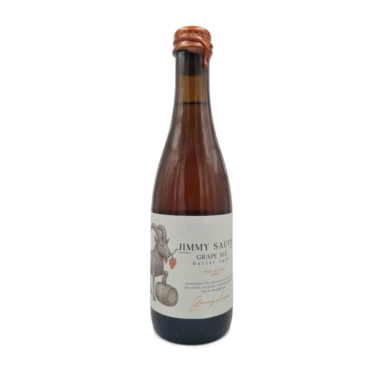 Blanc de Noirs Grape Ale Barrel Aged 375ml - Jimmy Sauvin