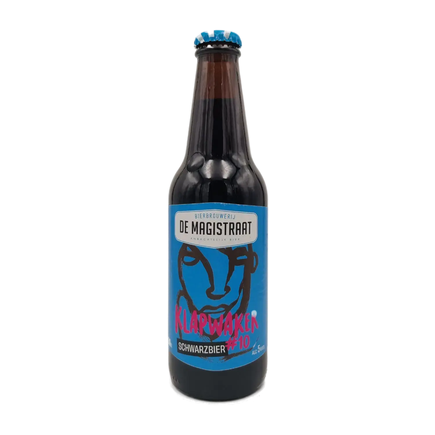 Klapwaker Schwarz 30cl - Bierbrouwerij De Magistraat