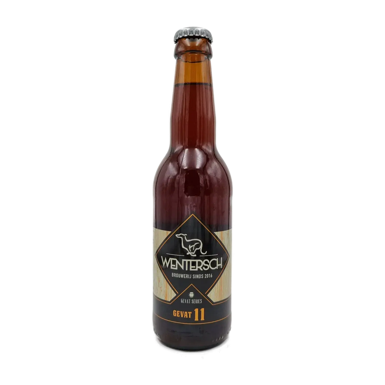 Gevat 11 Barley Wine Barrel Aged Calvados/Bourbon - Brouwerij Wentersch