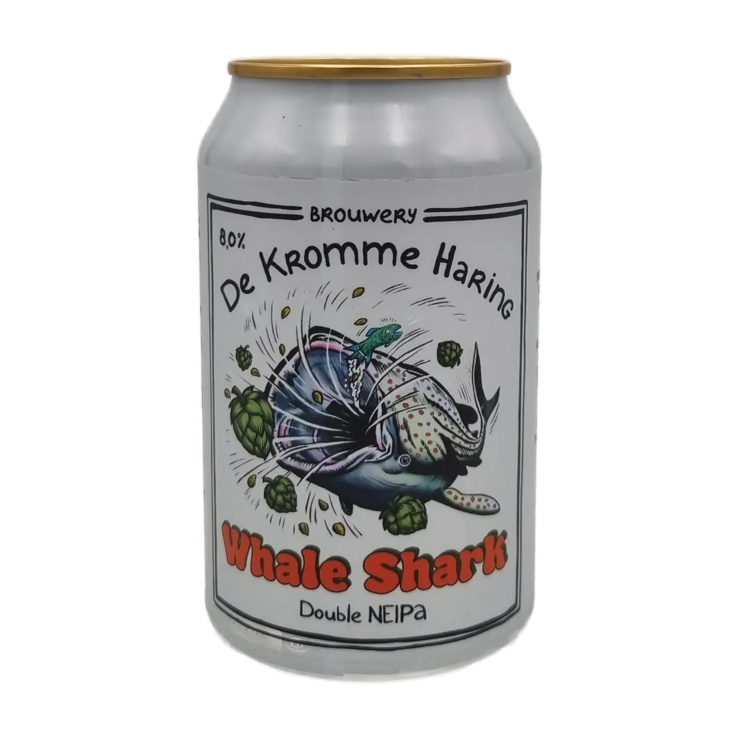 Whale Shark NEDIPA 33cl - Brouwerij De Kromme Haring
