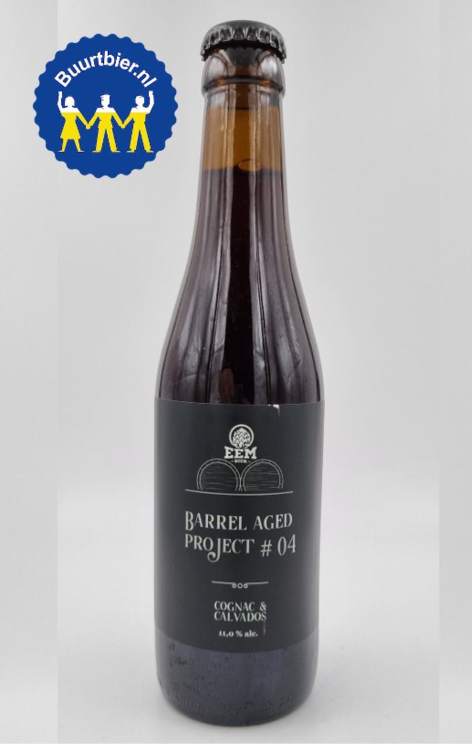 Barrel Aged Brown Ale op Cognac en Calvadosvaten Project #04 33cl - Eembier