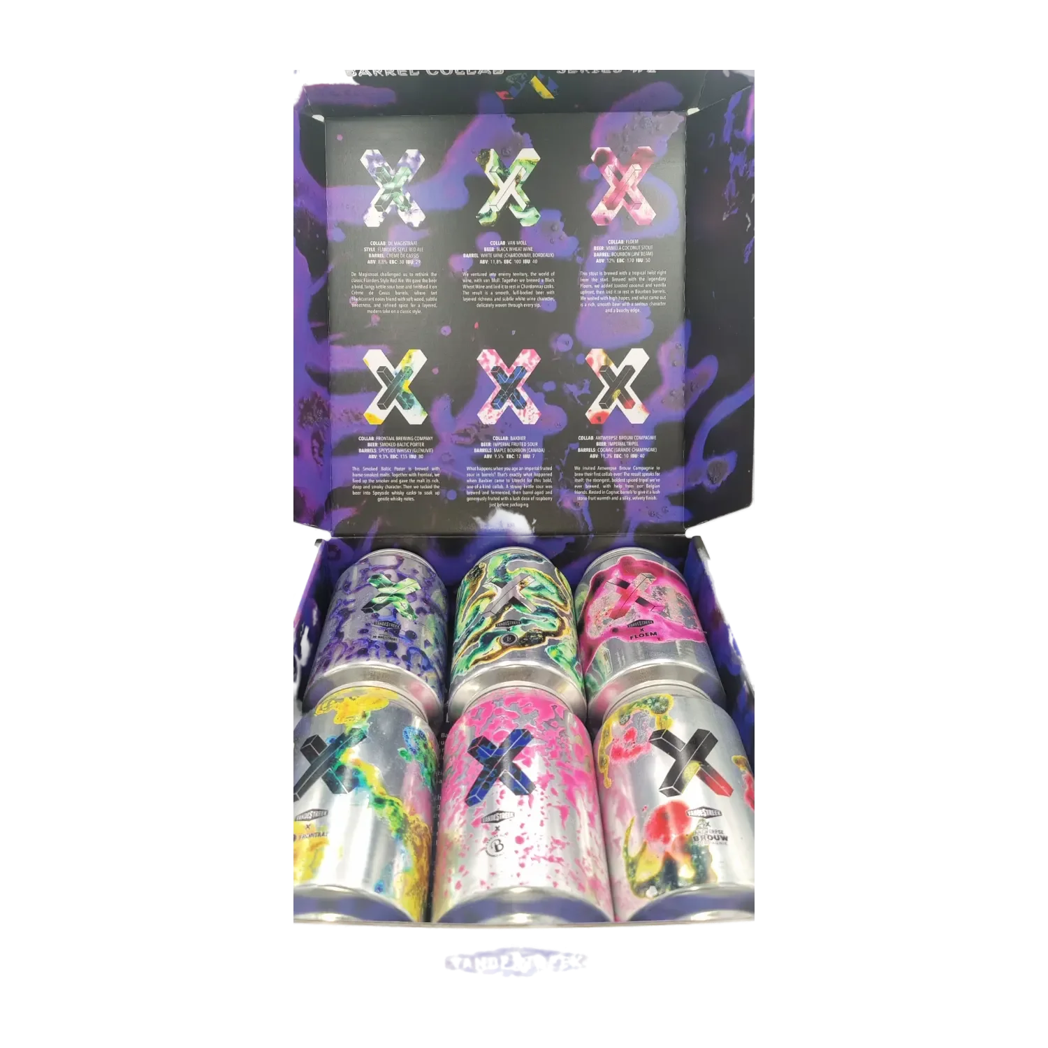 Barrel Collab Series II 2025 - VanDeStreek, x Floem x De Magistraat x Bax x Frontaal x Antwerpse Brouwcompagnie x Van Moll