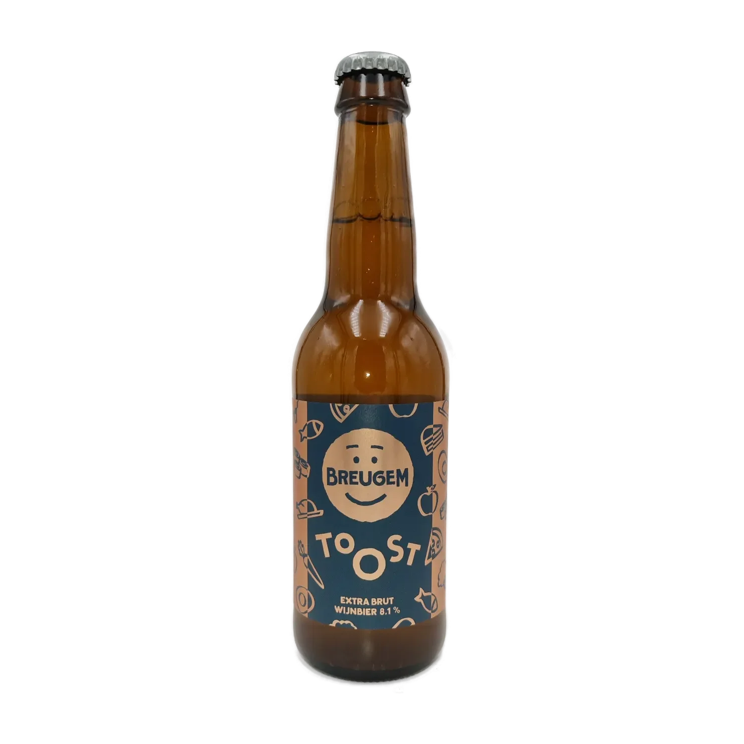 Toost extra Brut Wijnbier 33cl - Brouwerij Breugem