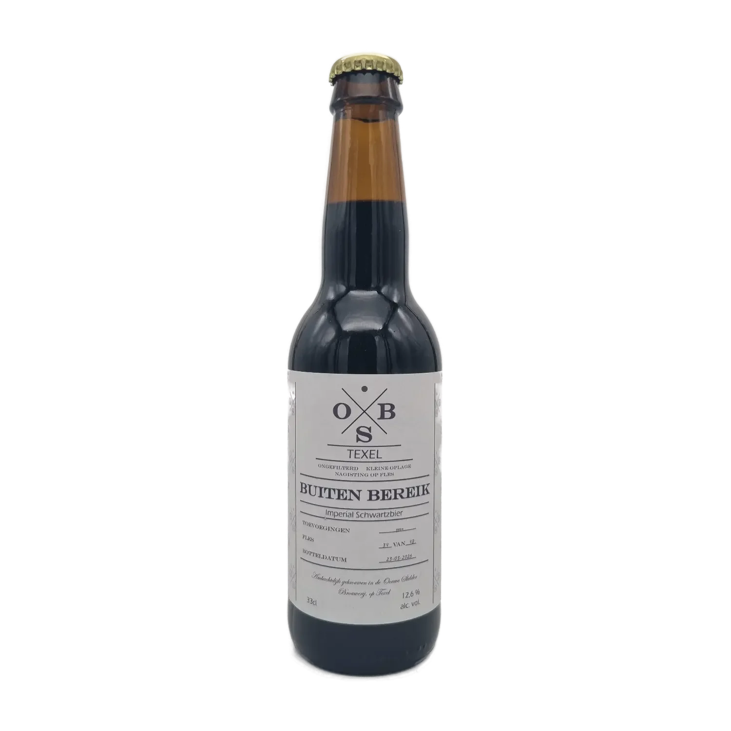 Buiten Bereik Imperial Schwartz 33cl - Ouwe Skilder Brouwerij