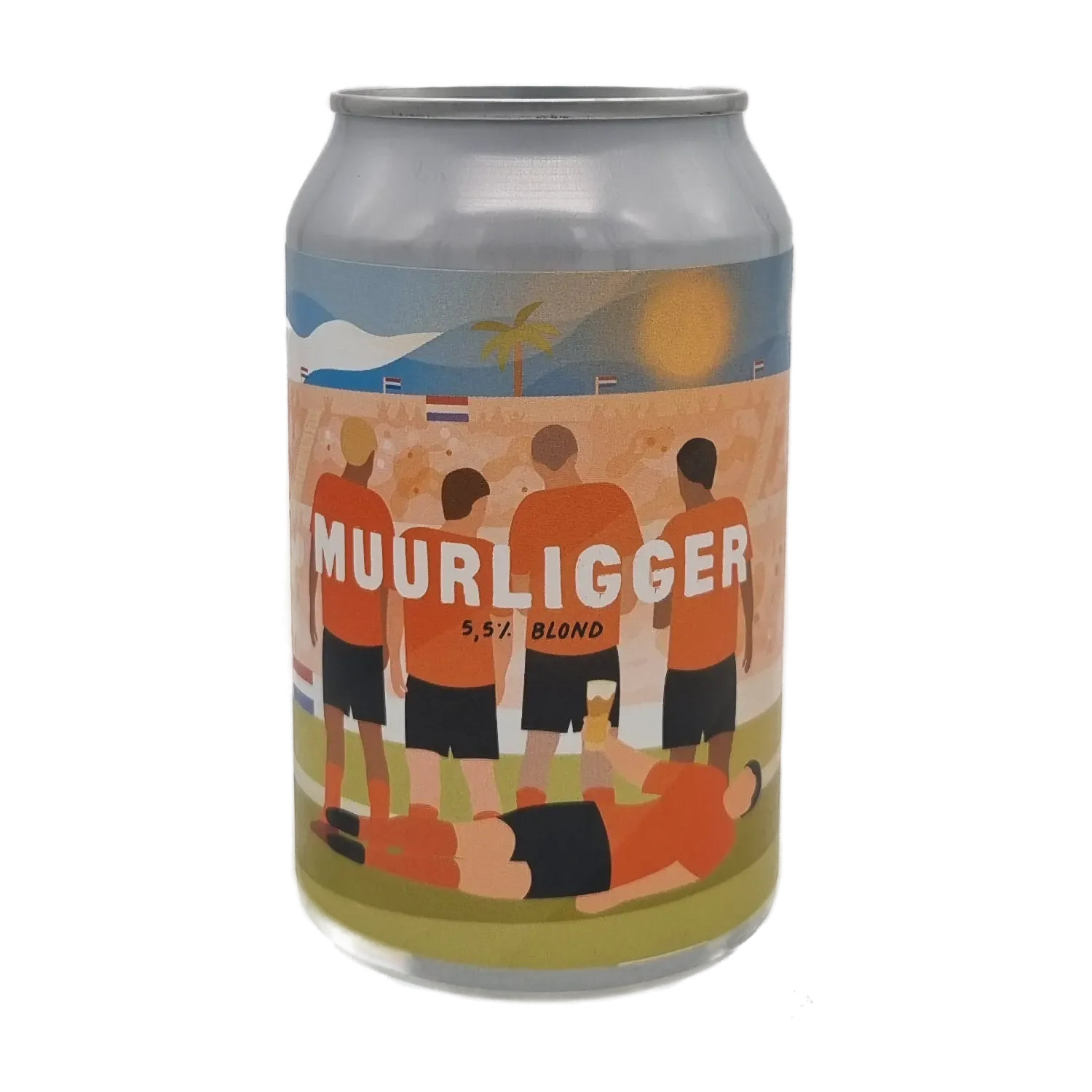 Muurligger Blond WK-bier 33cl - Brouwerij Eleven x Eten wat de Podcast