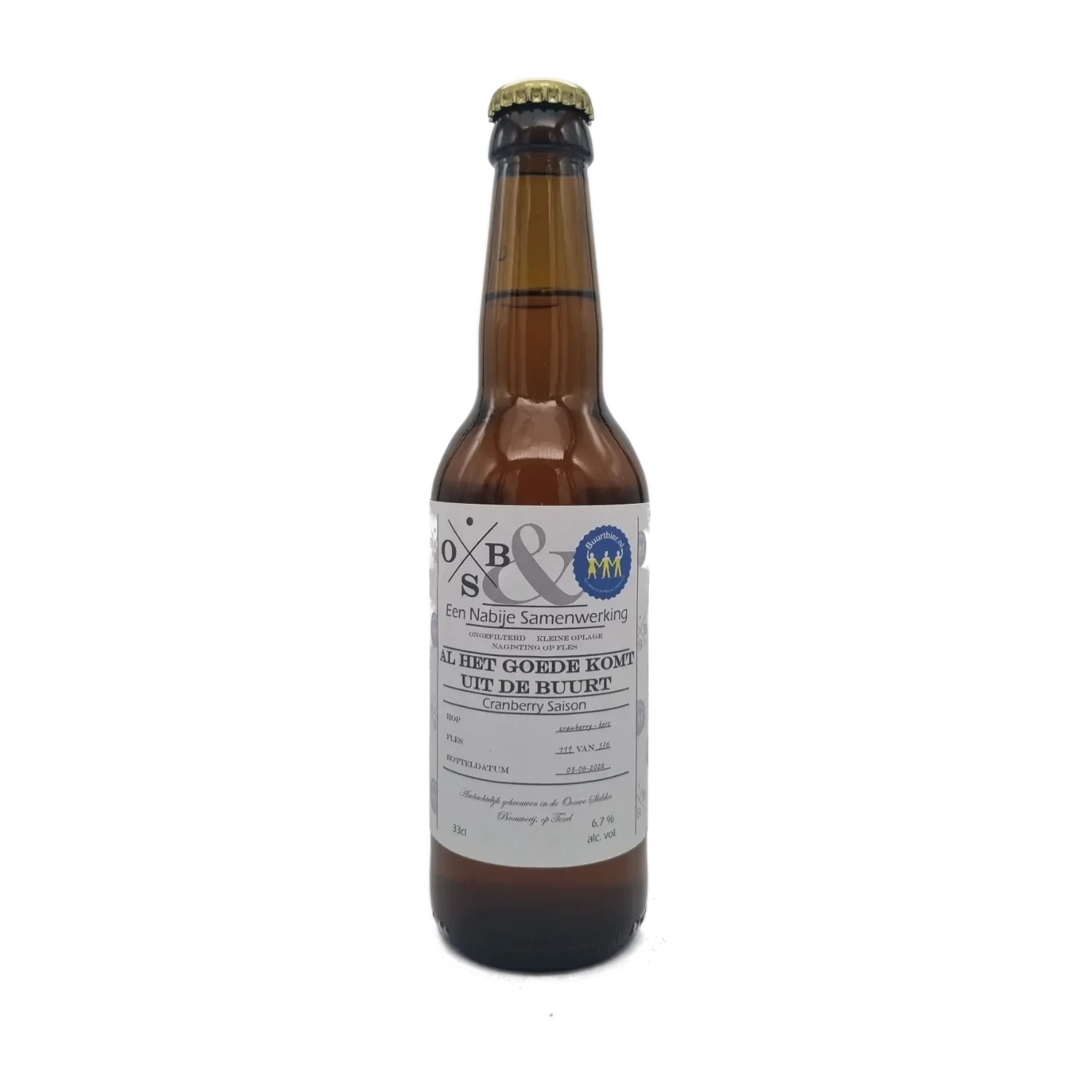 Al het goede komt uit de buurt 33cl - Ouwe Skilder Brouwerij