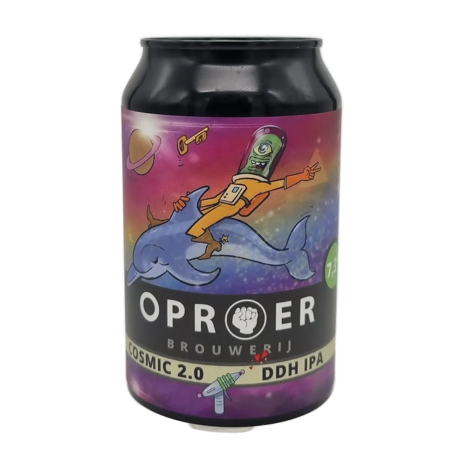 Cosmic 2.0 Double Dry Hopped IPA 33cl - Brouwerij Oproer