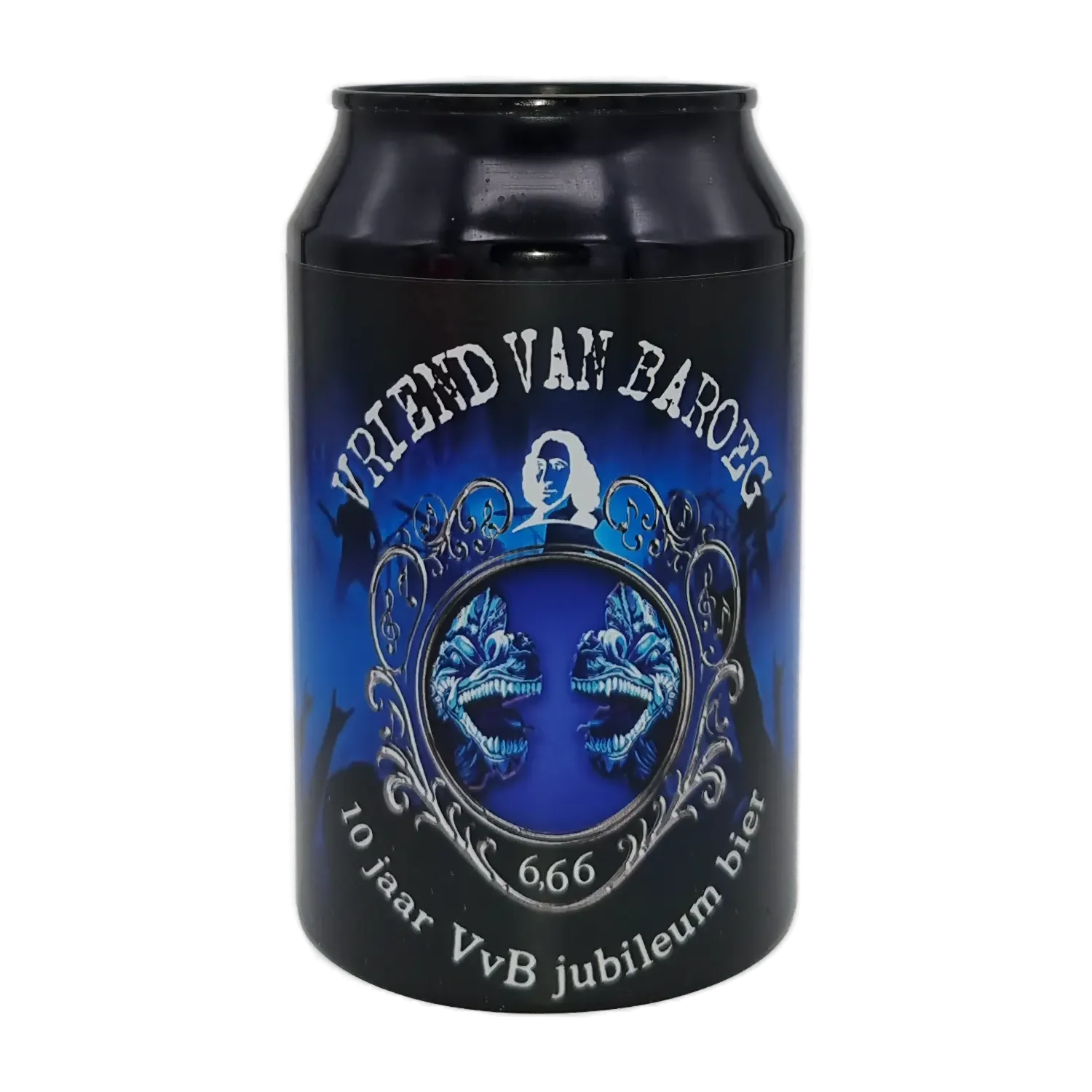 Vriend van Baroeg Hoppy Black Lager 33cl - Jelster x Poppodium Baroeg