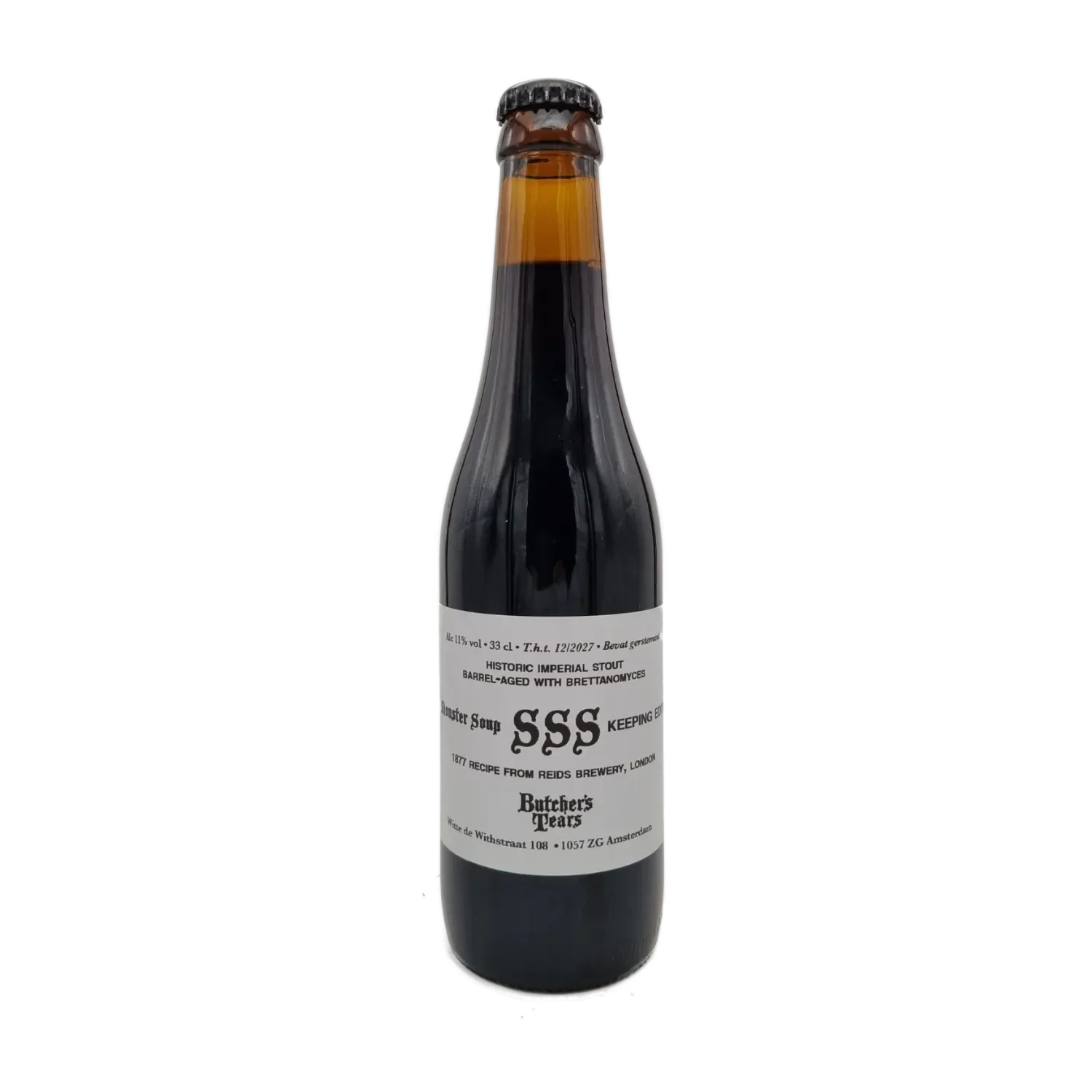Monster Soup Imperial Stout Barrel Aged met Brett 33cl - Butcher's Tears
