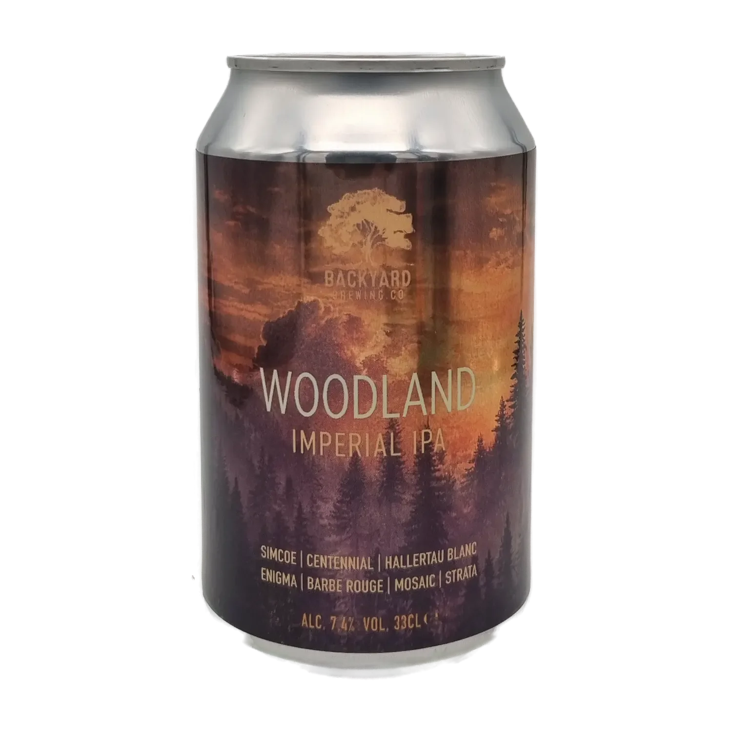 Woodland Imperial IPA 33cl - Backyard Brewing