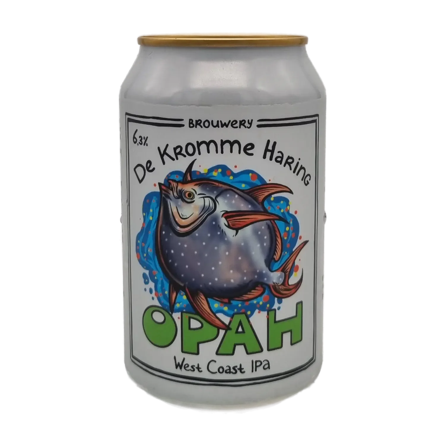 Opah West Coast IPA 33cl - Brouwerij De Kromme Haring