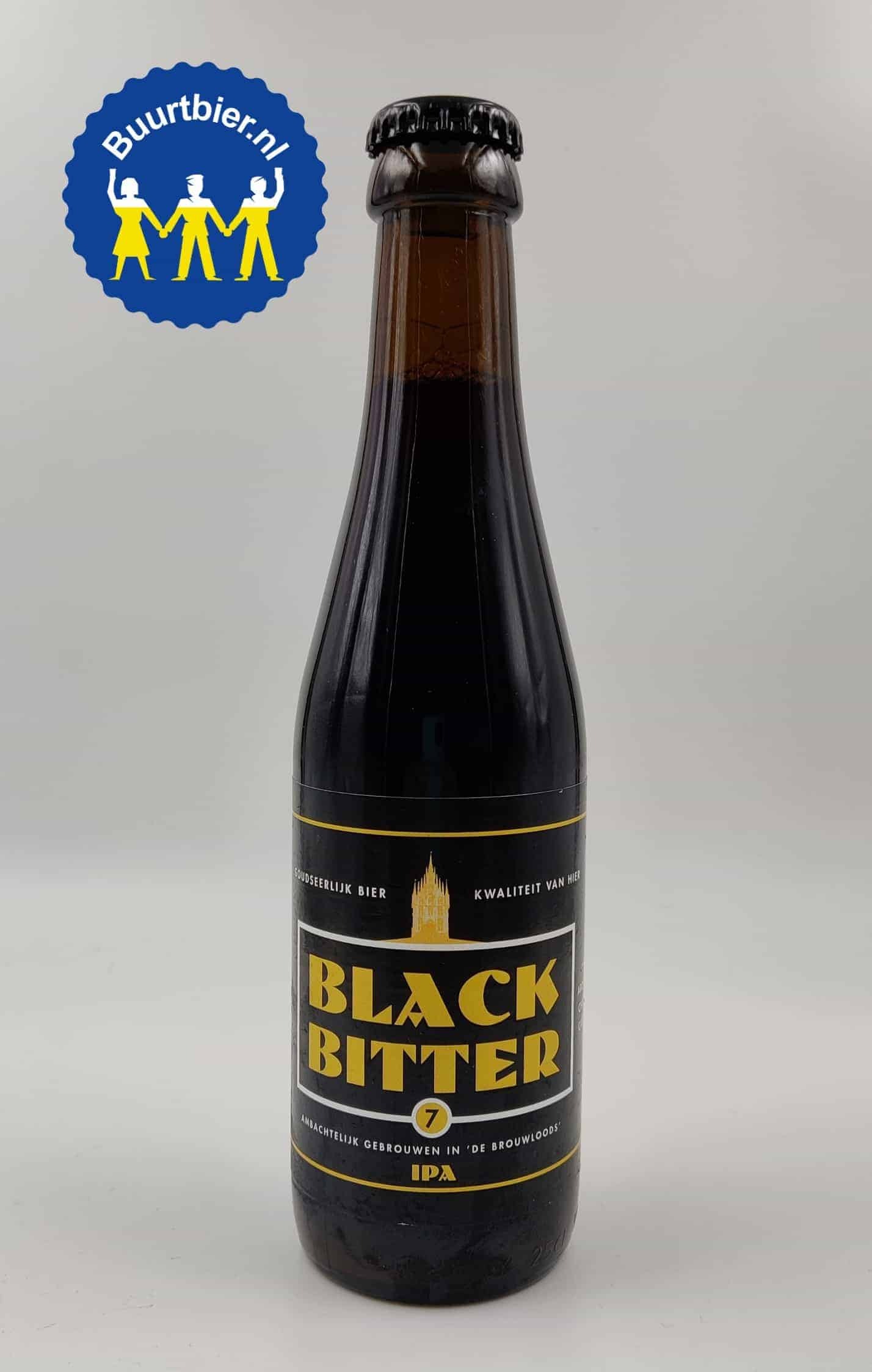 Black Bitter 25cl - Stadsbrouwerij De Goudsche Leeuw