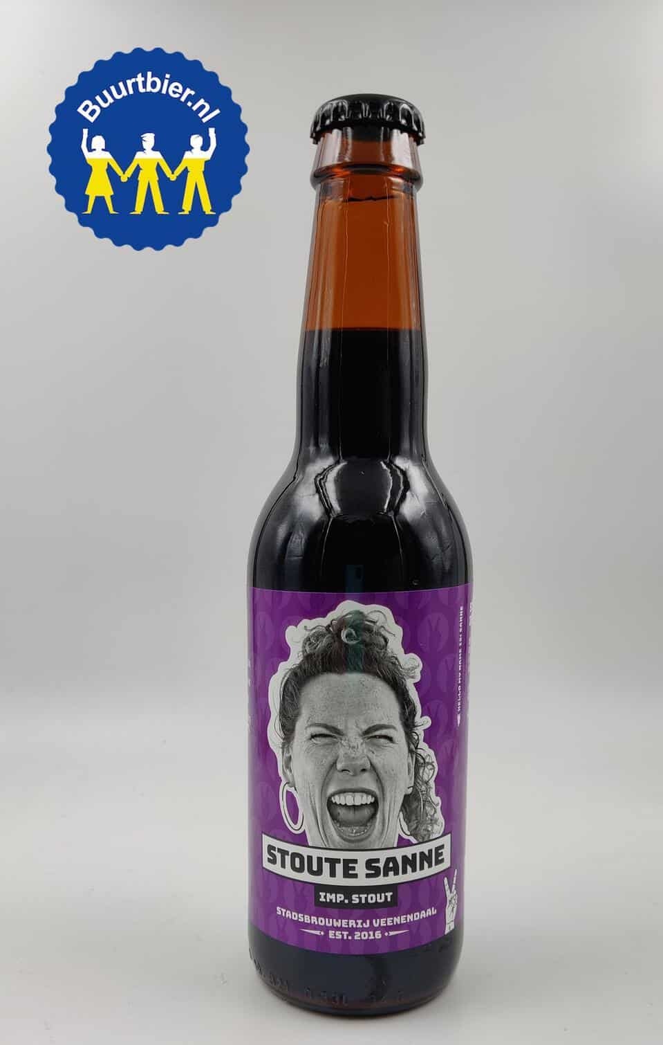 Stoute Sanne 33cl - Stadsbrouwerij Veenendaal