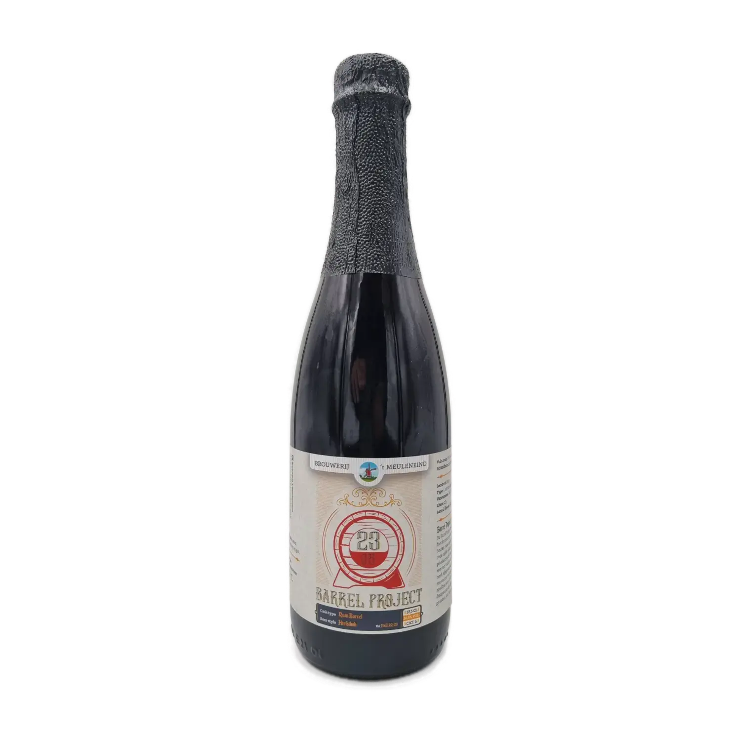 Barrel Project 23.05 Herfstbok op rumvaten gerijpt 375ml - Brouwerij 't Meuleneind
