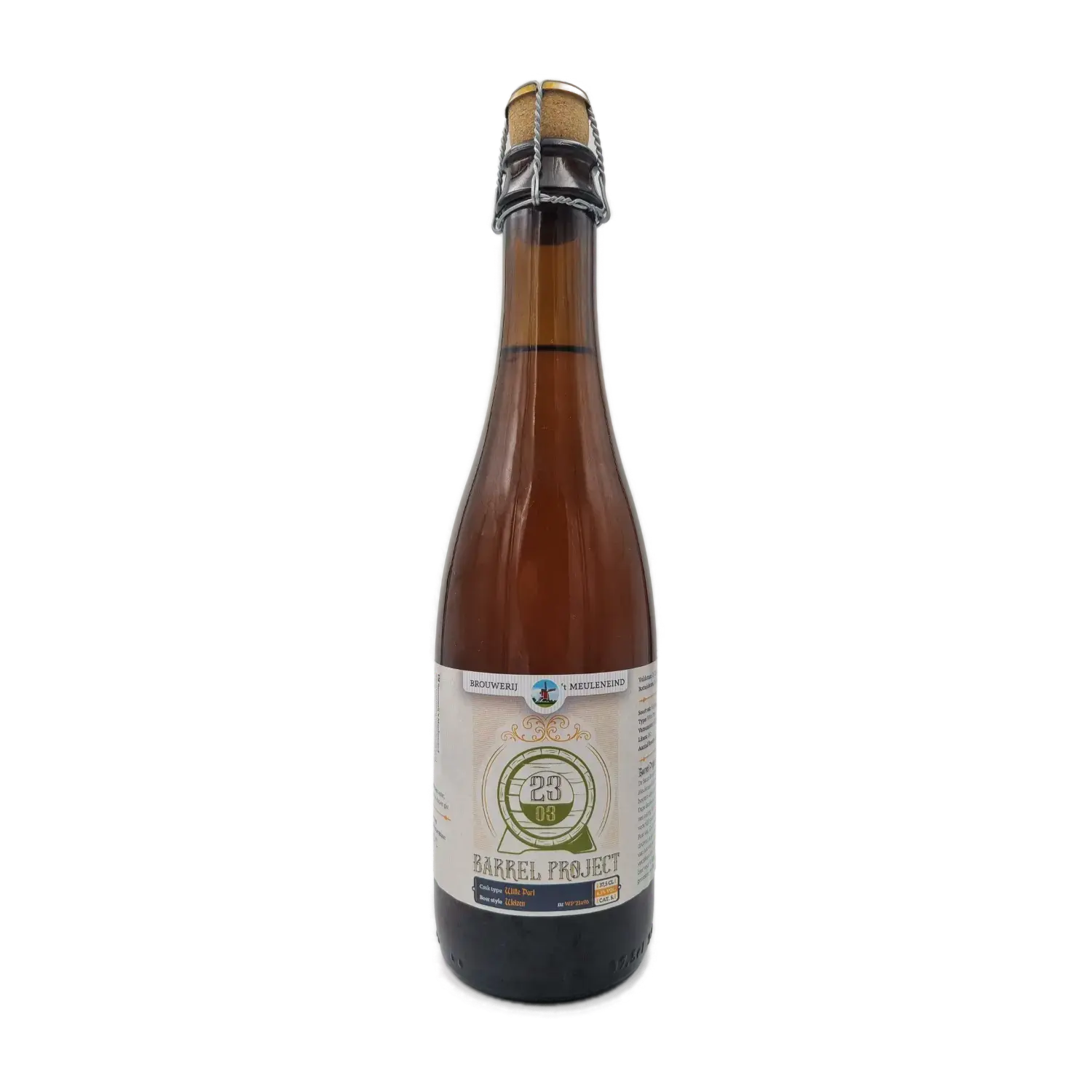 Barrel Project 23.03 weizen op witte Port 375ml - Brouwerij 't Meuleneind