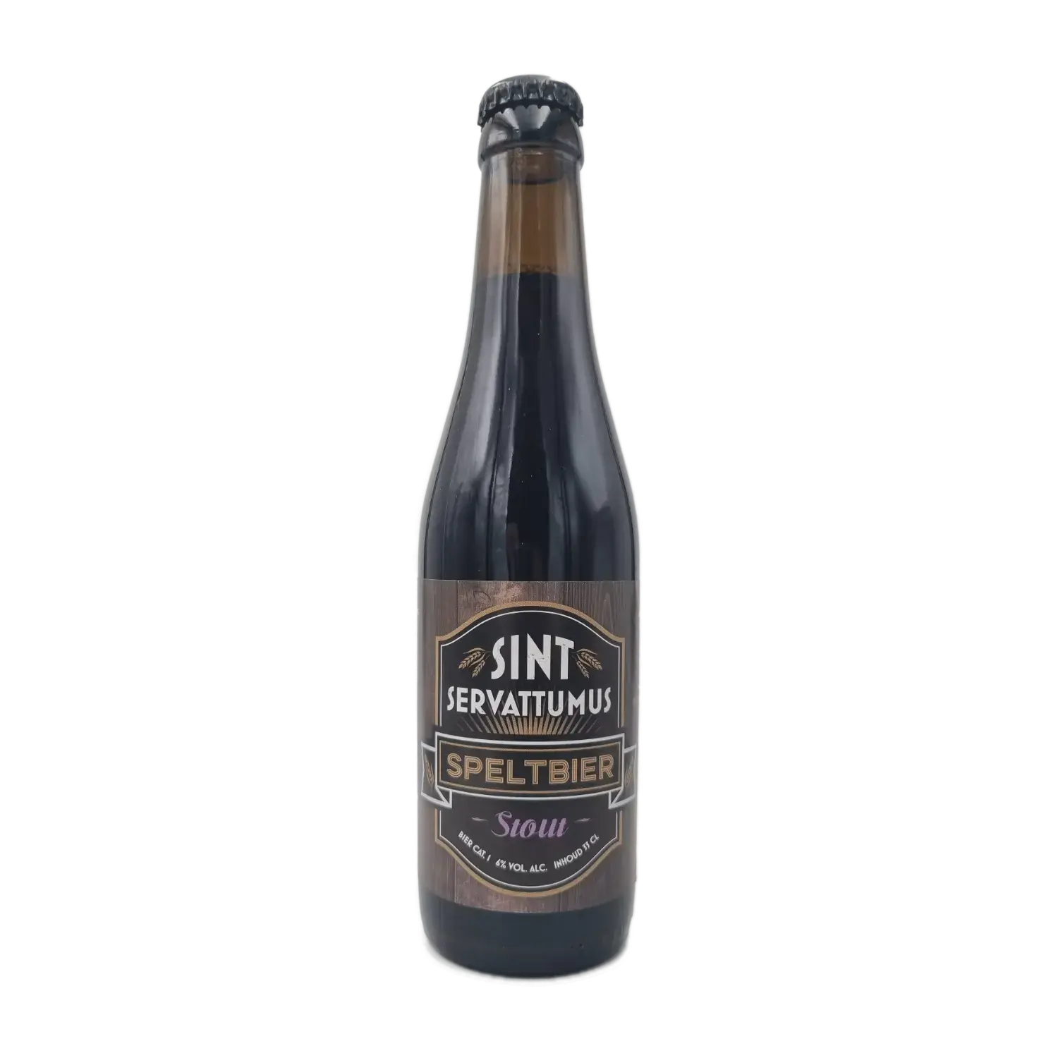 Speltstout 33cl - Bierbrouwerij Sint Servattumus