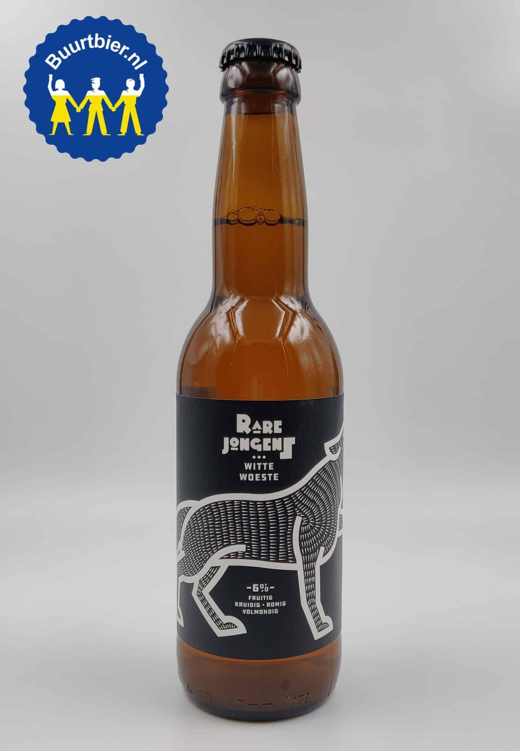 Witte Woeste 33cl - Brouwerij Rare Jongens