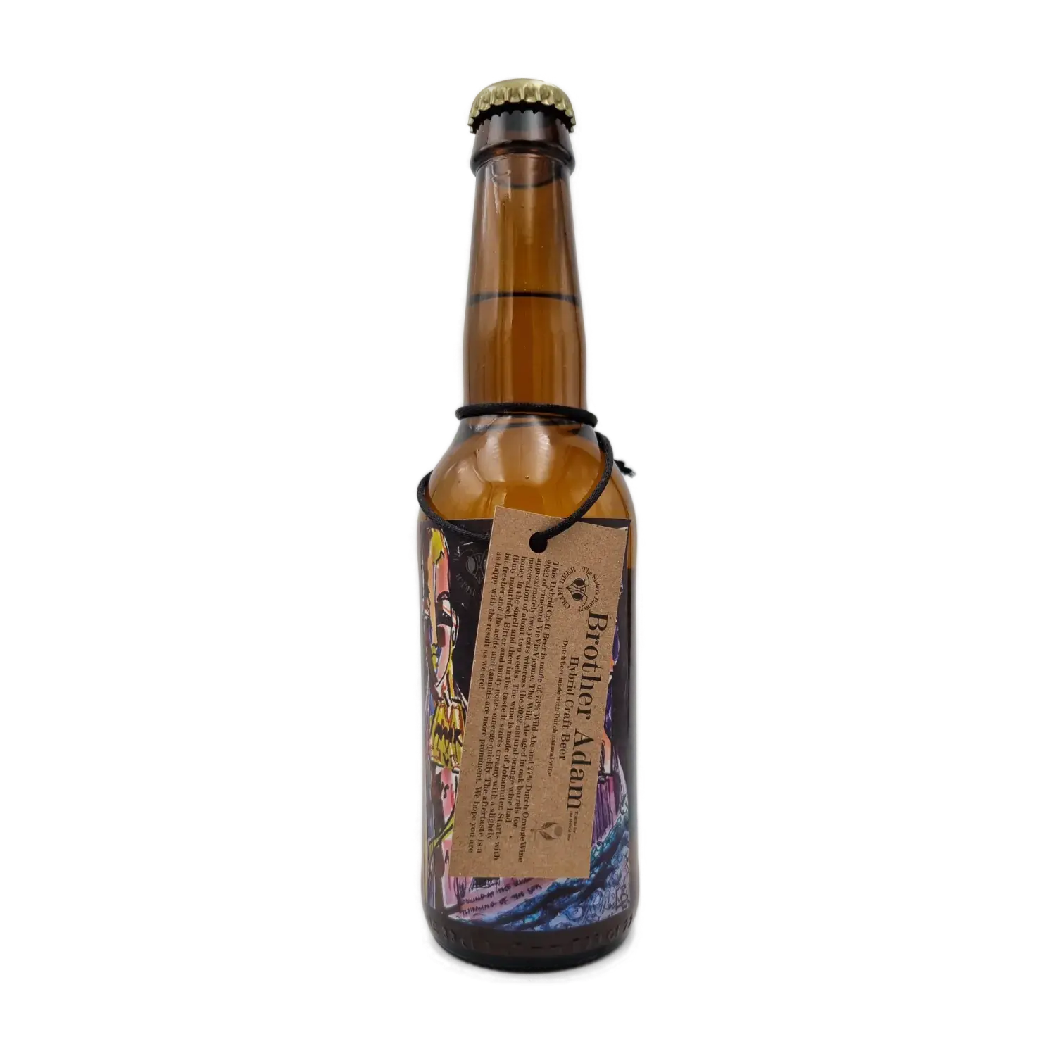 Brother Adam hybride Wild Ale met rode natuurwijn Barrel Aged 33cl - The Sisters Brewery