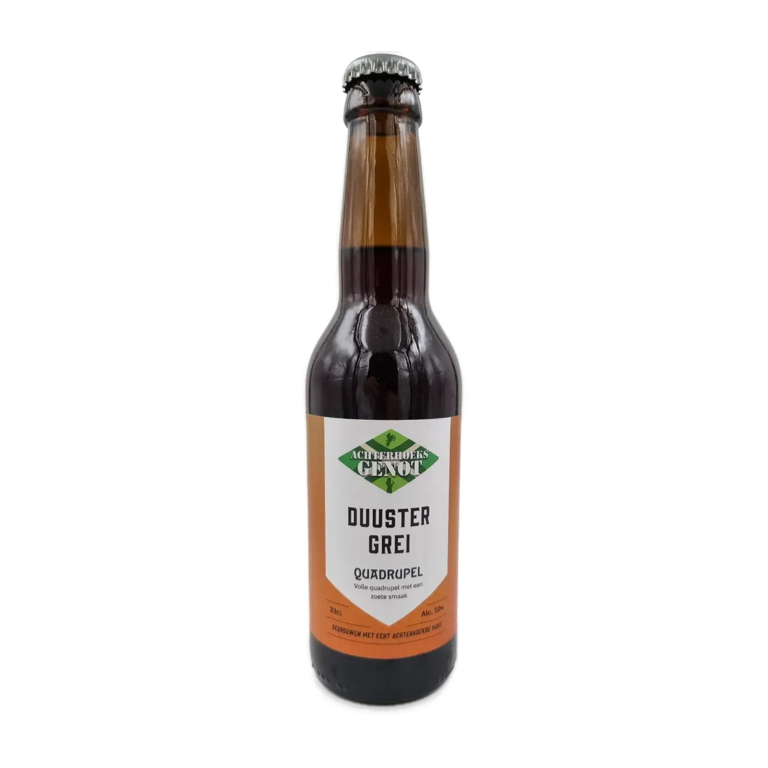 Duuster Grei Quadrupel 33cl - Achterhoeks Genot