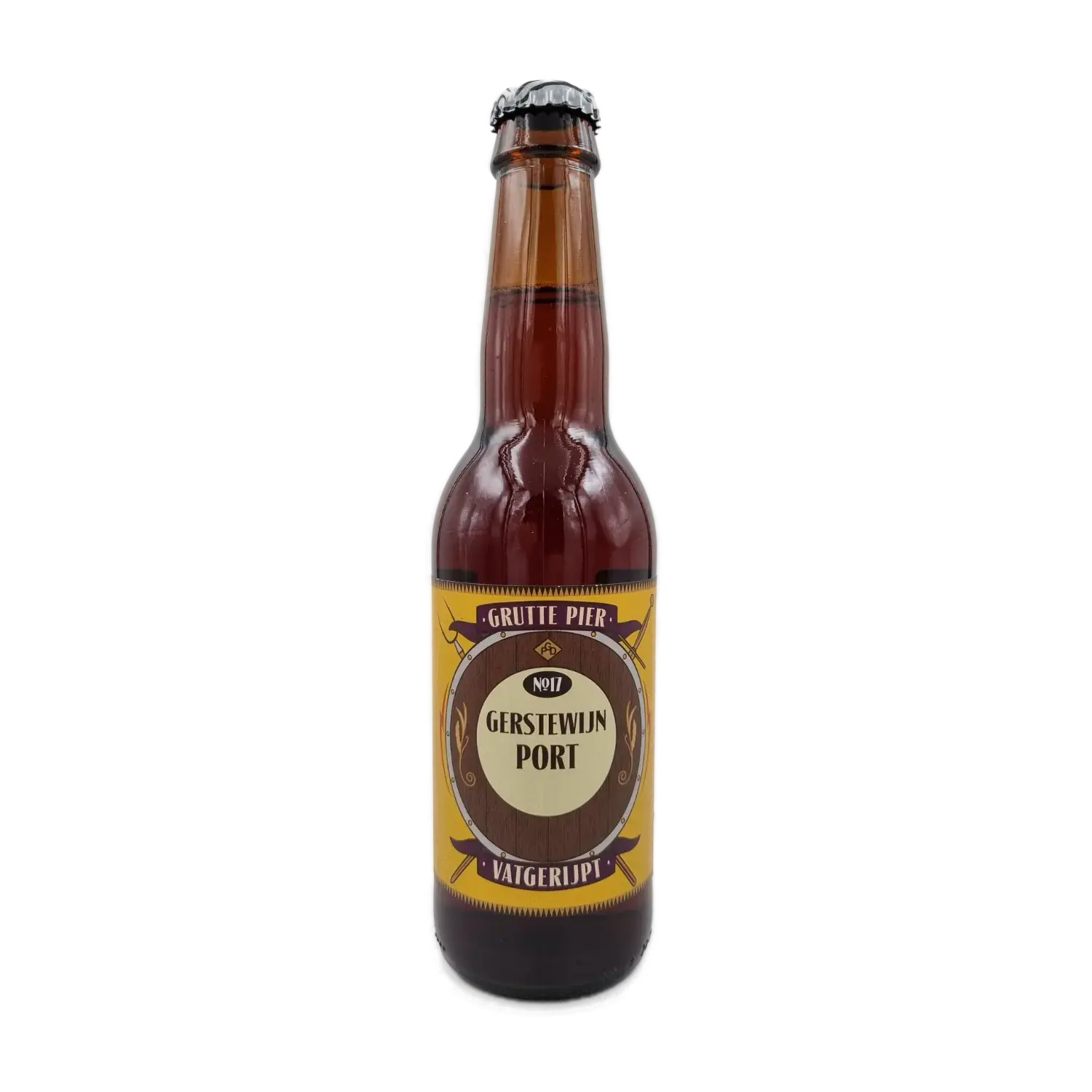 Gerstewijn Port (Barley Wine) 33cl - Brouwerij Grutte Pier