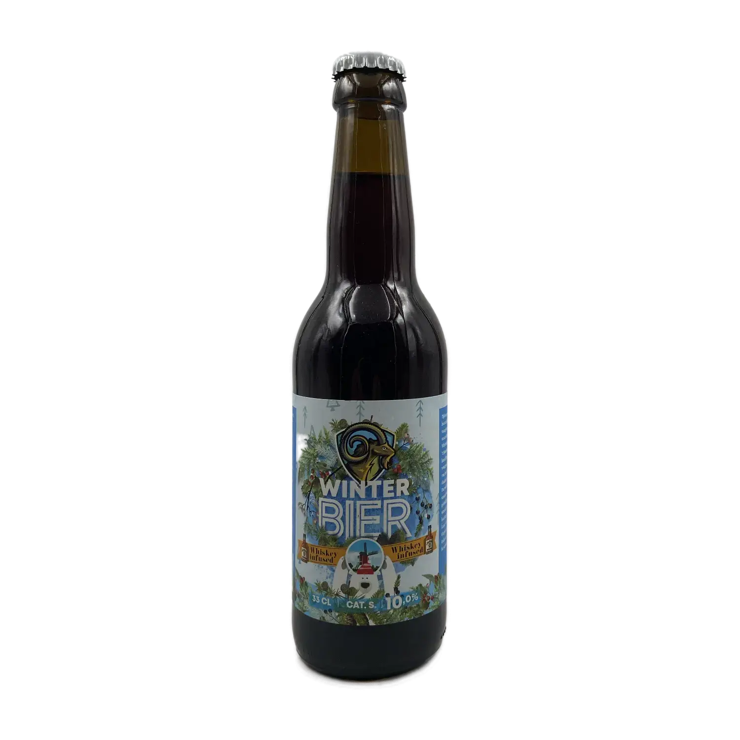 Winterbier Whiskey Infused 33cl - Brouwerij 't Meuleneind