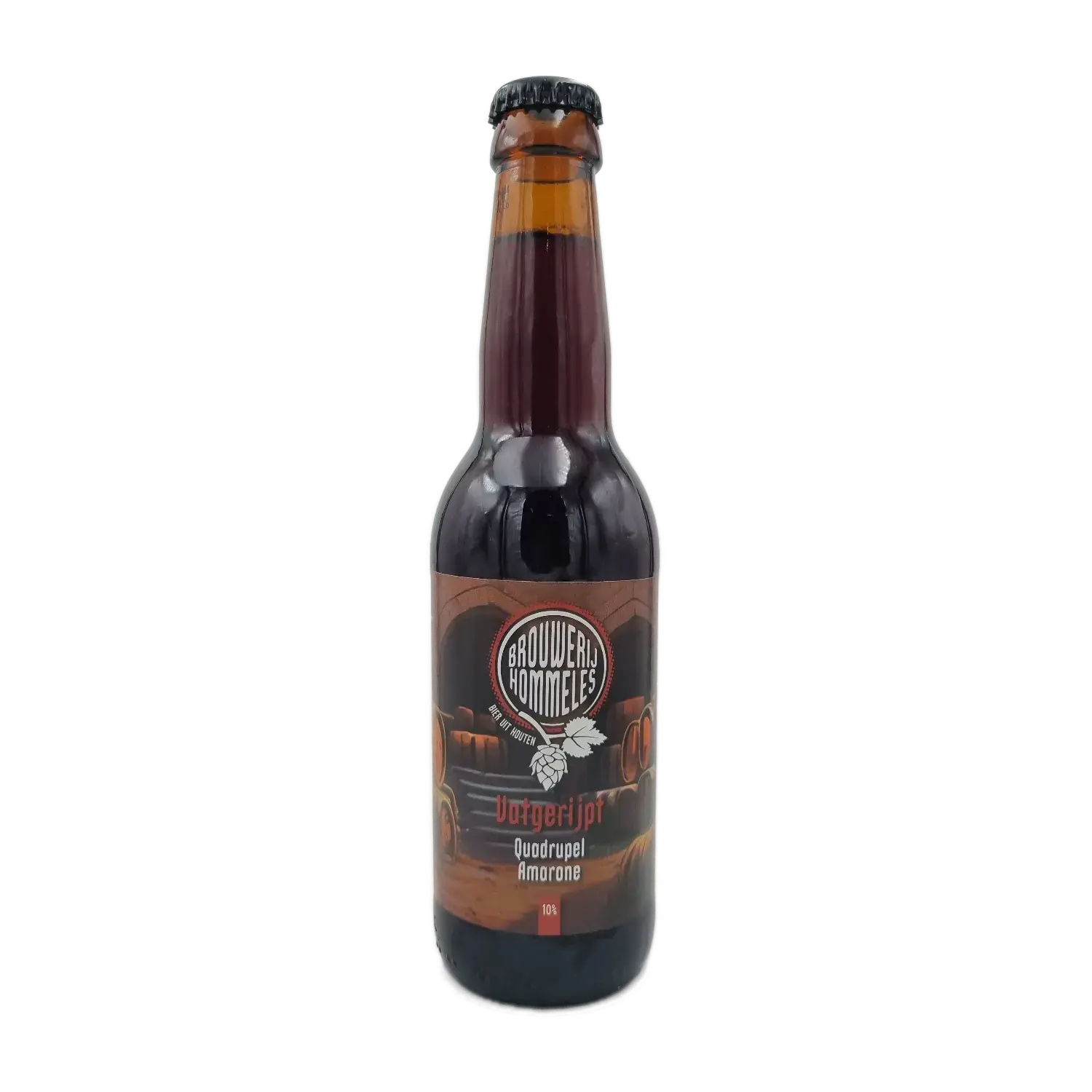 Vatgerijpt Quadrupel Amarone 33cl - Brouwerij Hommeles