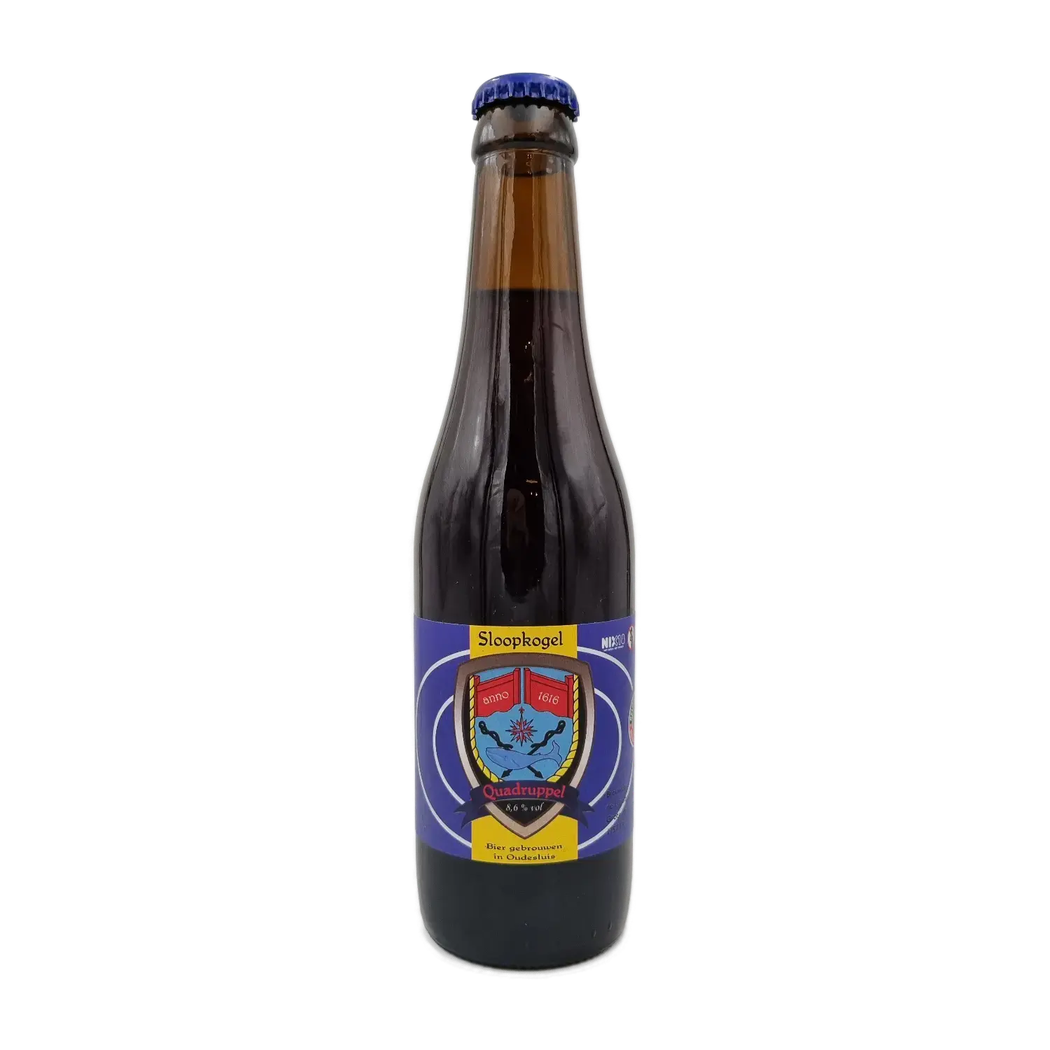 Sloopkogel Quadrupel 33cl - Brouwerij De Lepelaer