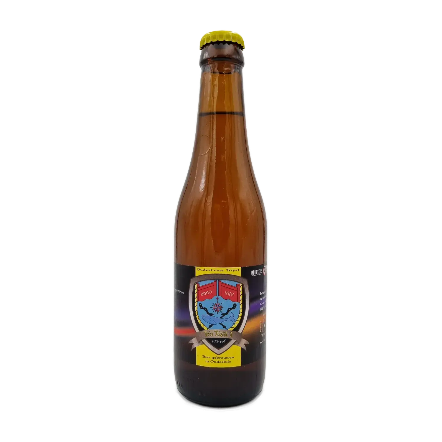 Oudesluiser Trio Tripel 1 33cl - Brouwerij De Lepelaer