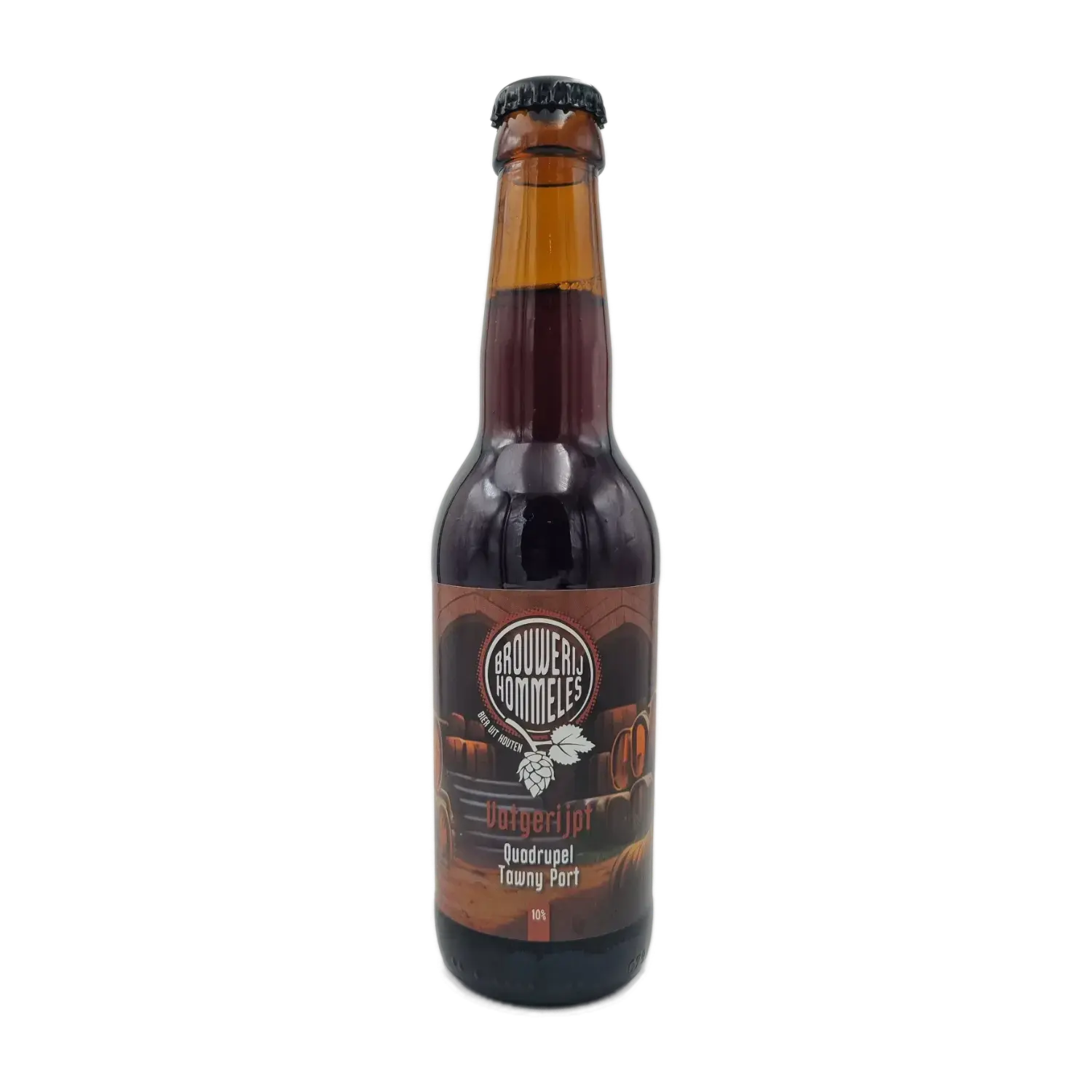 Vatgerijpt Quadrupel Tawny Port 33cl - Brouwerij Hommeles
