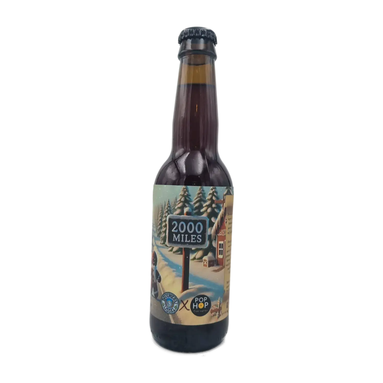 2000 Miles Baltic porter 33cl - PopHop Dutch Craft Beer & Brouwerij IJssel