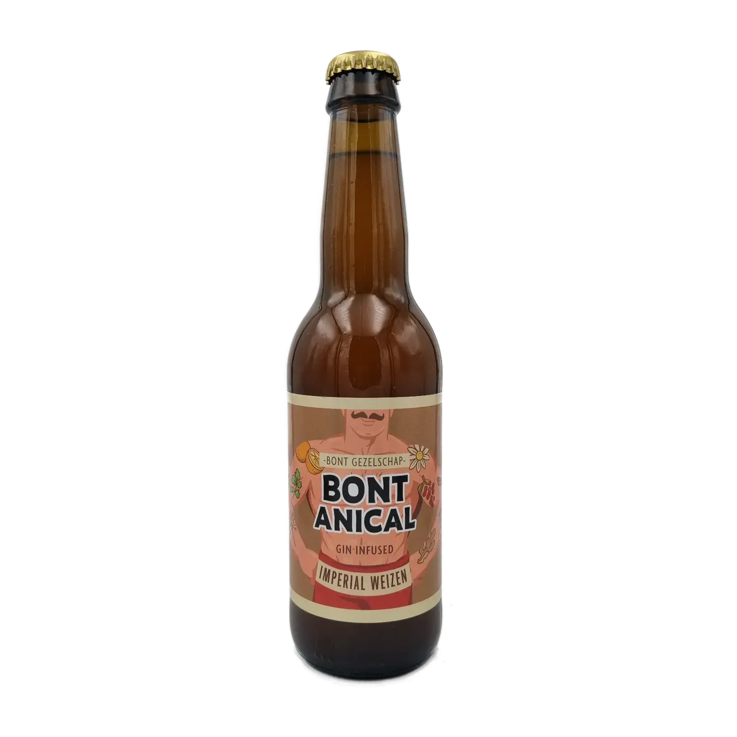 Bont Anical 33cl - Bont Gezelschap (Weerter Stadsbrouwerij, Hooglander Bier, Strieper Craft beer, Brouwerij Ebontree en Stokerij Strijbosch)